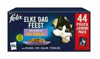 FELIX POUCH ELKE DAG FEEST IN GELEI MIX BOX TONIJN / ZALM / RUND / KIP - thumbnail