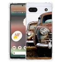 Google Pixel 6A Anti-shock Hoesje met foto Vintage Auto - thumbnail
