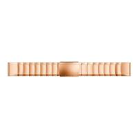 By Qubix - Stainless steel schakelband - Rosé goud - Compatible met Garmin Fenix 8-43mm - Compatible Garmin bandje - Bandbreedte: 20mm - thumbnail