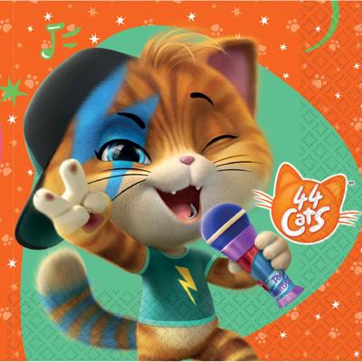 Servetten 44 Cats 16 stuks Servetten 44 Cats 16 stuks