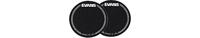 Evans EQPB1 Bassdrum EQ Patch zwart - thumbnail
