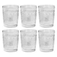 Krumble Waterglas vintage - 260 ml - Set van 6 - thumbnail