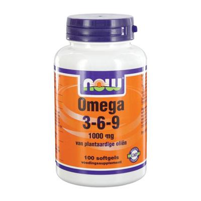NOW Omega 3-6-9 1000mg Tabletten NOW Omega 3-6-9 1000mg Tabletten