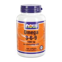 NOW Omega 3-6-9 1000mg Tabletten - thumbnail