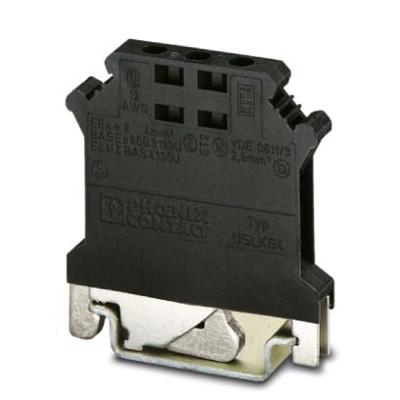 Phoenix Contact 2798789 Referentiepotentiaalklem 6.2 mm Schroeven Zwart 50 stuk(s) Piece