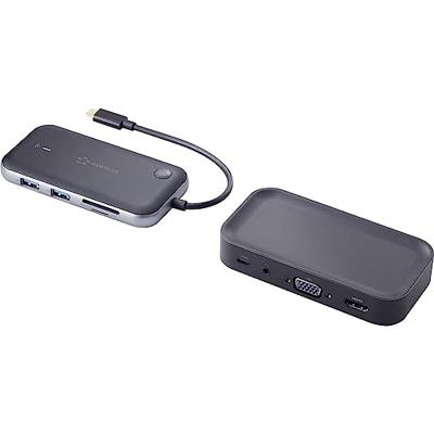 Renkforce RF-HUB-810 USB-C dockingstation Geschikt voor merk (dockingstation): Universeel Draadloze beeldoverdracht, Geïntegreerde kaartlezer