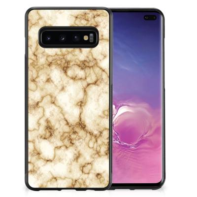Samsung Galaxy S10+ Gripcase Marmer Goud