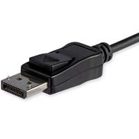 StarTech.com 1 m USB-C naar DisplayPort 1.4-kabel, 8K/5K/4K USB Type-C naar DP 1.4 Alt Mode videoadapter/kabel, HBR3/HDR/DSC, 8K 60Hz DP monitorkabel, USB-C/Thunderbolt 3 compatibel (CDP2DP141MB) - thumbnail