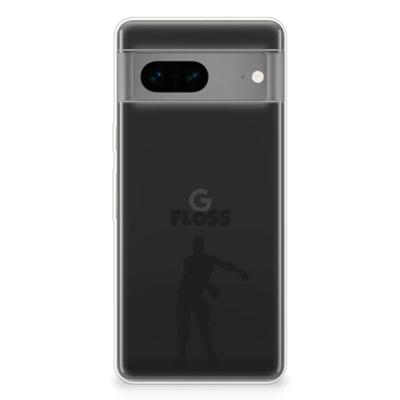 Google Pixel 7 Telefoonhoesje met Naam Floss Google Pixel 7 Telefoonhoesje met Naam Floss