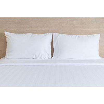 Kussensloop Hosteline IRIS Wit Bed van 135 144 Draden Kussensloop Hosteline IRIS Wit Bed van 135 144 Draden