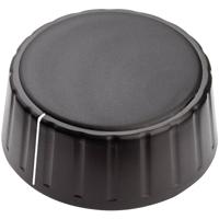 Mentor 4335.6001 Draaiknop Met wijzer Zwart (Ø x h) 48 mm x 19 mm 1 stuk(s) - thumbnail