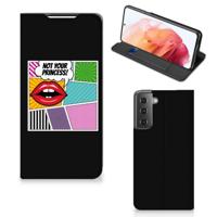 Samsung Galaxy S21 Hippe | Standcase | Popart Princess - thumbnail