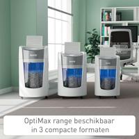 Leitz IQ OptiMax Home Office 225 papiervernietiger Microversnippering 58 dB Grijs, Wit - thumbnail