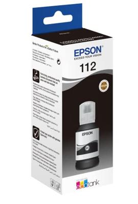 Epson 112 127ml Zwarte inktcartridge voor de EcoTank Epson 112 127ml Zwarte inktcartridge voor de EcoTank
