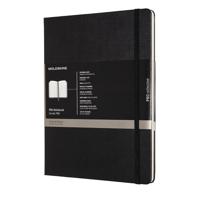 Moleskine notitieboek professional, ft 19 x 25 cm, gelijnd, harde cover, 189 blad, zwart - thumbnail