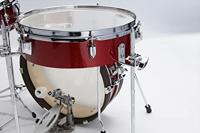 Tama LJK48P-BRM Club-JAM Pancake 4-delige ketelset Burnt Red Mist - thumbnail