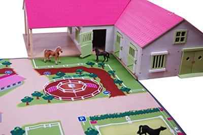 Kids Globe speelkleed paarden manege xxl