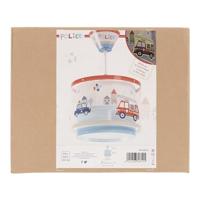 Dalber Kinderkamer hanglampPolice rood met blauw - 60612 - thumbnail