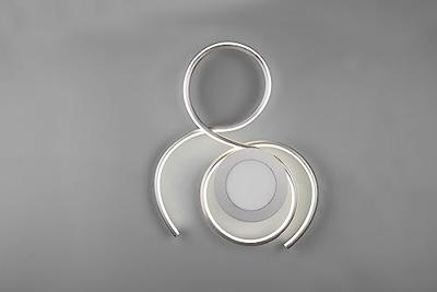 Trio Leuchten Plafondlamp Jive L 50 cm mat chroom