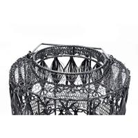 Kare Lantaarn Hayat Black 37cm - thumbnail