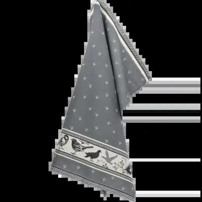 Bunzlau Castle Bunzlau Castle Birds theedoek 65x65 Anthracite