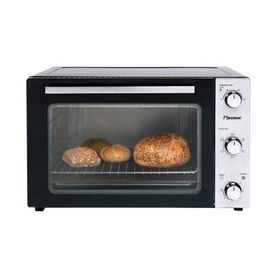 Bestron AOV45 Grill-Bakoven met Hetelucht + Draaispit 1800W RVS/Zwart Bestron AOV45 Grill-Bakoven met Hetelucht + Draaispit 1800W RVS/Zwart