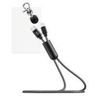 Hyper Drive LANYARD 1 m - Type-C naar Lightning-kabelkoord - Apple-gecertificeerd - thumbnail