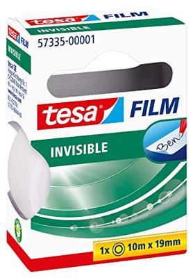 tesa 57335-00001-01 tesafilm Invisible Transparant (l x b) 10 m x 19 mm 1 stuk(s) tesa 57335-00001-01 tesafilm Invisible Transparant (l x b) 10 m x 19 mm 1 stuk(s)