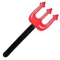 Opblaasbare drietand 90cm - thumbnail