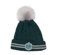 Cinereplicas Slytherin Pompom Beanie Pet Acryl, Polyester - thumbnail