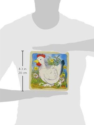 Goki houten lagenpuzzel kip