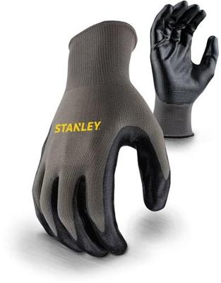 Stanley gladde nitril veiligheids handschoenen | maat 10 - sy580l eu
