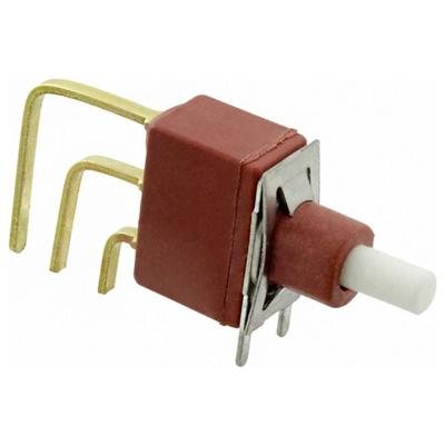 C & K Switches E112SD1AV2QE Push button E010 Series Druktoets 28 V/DC 1x aan/(aan) 1 stuk(s) Bulk