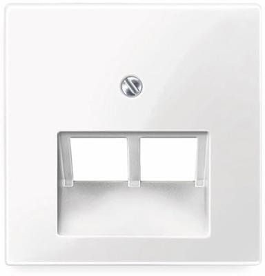 Merten 296119 UAE-, IAE-, ISDN-contactdoos Afdekking System M, 1-M, M-Smart, M-Plan, M-Creativ Polair-wit (glanzend) 1 stuk(s)