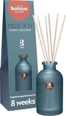 Bolsius True Joy Woody Wellness Geurstokjes 80 ml Blauw Bolsius True Joy Woody Wellness Geurstokjes 80 ml Blauw