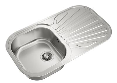 Gootsteen met Enkele Spoelbak en Afvoer Teka 10107017