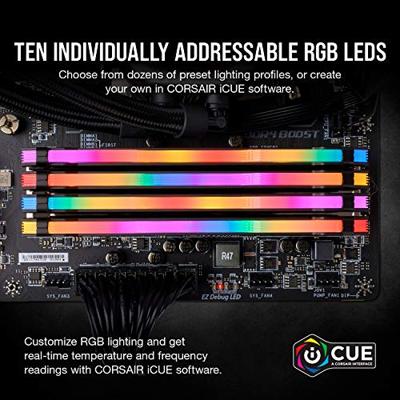 Corsair 32 GB DDR4-3200 Quad-Kit CMW32GX4M4Z3200C16, Vengeance RGB PRO, XMP, AMD Ryzen Optimized Corsair 32 GB DDR4-3200 Quad-Kit CMW32GX4M4Z3200C16, Vengeance RGB PRO, XMP, AMD Ryzen Optimized