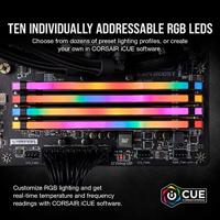 Corsair 32 GB DDR4-3200 Quad-Kit CMW32GX4M4Z3200C16, Vengeance RGB PRO, XMP, AMD Ryzen Optimized - thumbnail