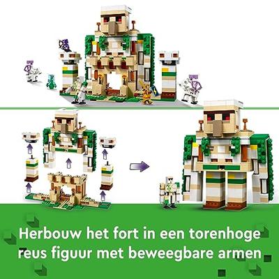 Lego Minecraft 21250 Het IJzergolemfort Lego Minecraft 21250 Het IJzergolemfort