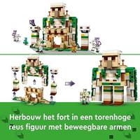 Lego Minecraft 21250 Het IJzergolemfort - thumbnail