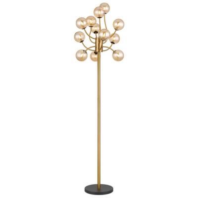 Globo Gouden vloerlampRiha 12-lichts - 56135-12S