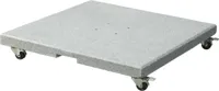 Platinum | Parasolvoet Salerno Graniet met Wielen | 120 kg - thumbnail
