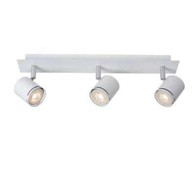 Lucide RILOU - Plafondspot - LED Dimb. - GU10 - 3x5W 3000K - Wit