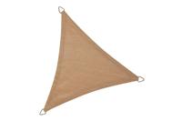 Schaduwdoek driehoek 3.6 meter zand - thumbnail