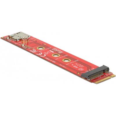 DeLock adapter M.2 KeyB St > M.2 KeyB slot + NanoSIM slot