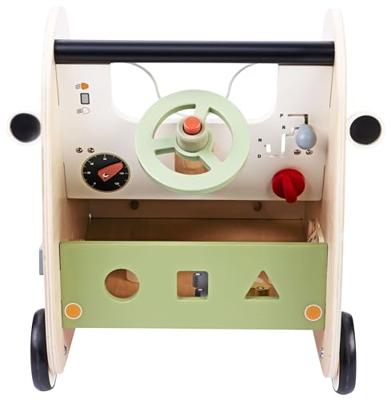 Jack&jacky Houten loopwagen auto jack & jacky