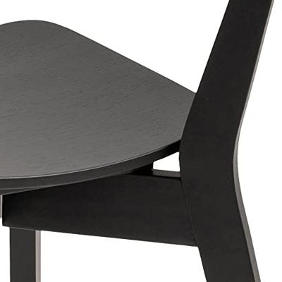 Lisomme Jade Houten Eetkamerstoel Zwart Lisomme Jade Houten Eetkamerstoel Zwart