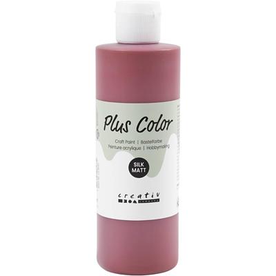 Plus Color acrylverf, antiek rood, 250 ml/ 1 fles Plus Color acrylverf, antiek rood, 250 ml/ 1 fles