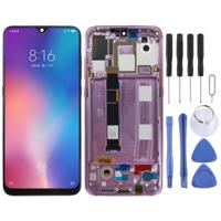 LCD-scherm en digitizer volledige montage met frame voor Xiaomi mi 9 (roze) - thumbnail
