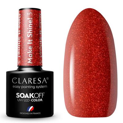 Claresa uv/led gellak 5ml make it shine 3